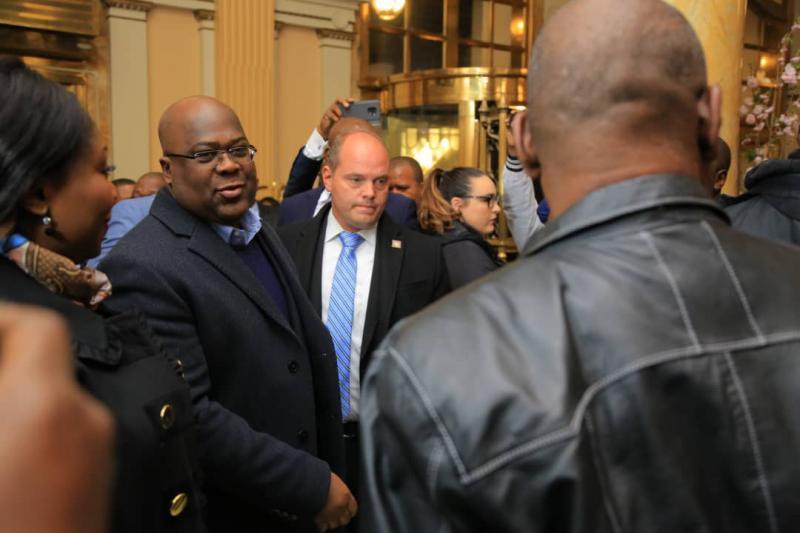 En visite aux États-Unis, Félix Tshisekedi reçu par Mike Pompeo En visite aux États-Unis, Félix Tshisekedi reçu par Mike Pompeo