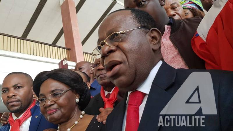Alexis Thambwe élu président du Sénat Alexis Thambwe élu président du Sénat