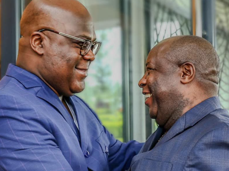 Félix Tshisekedi et Evariste Ndayishimiye