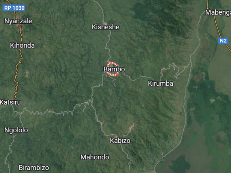 Bambo sur la carte