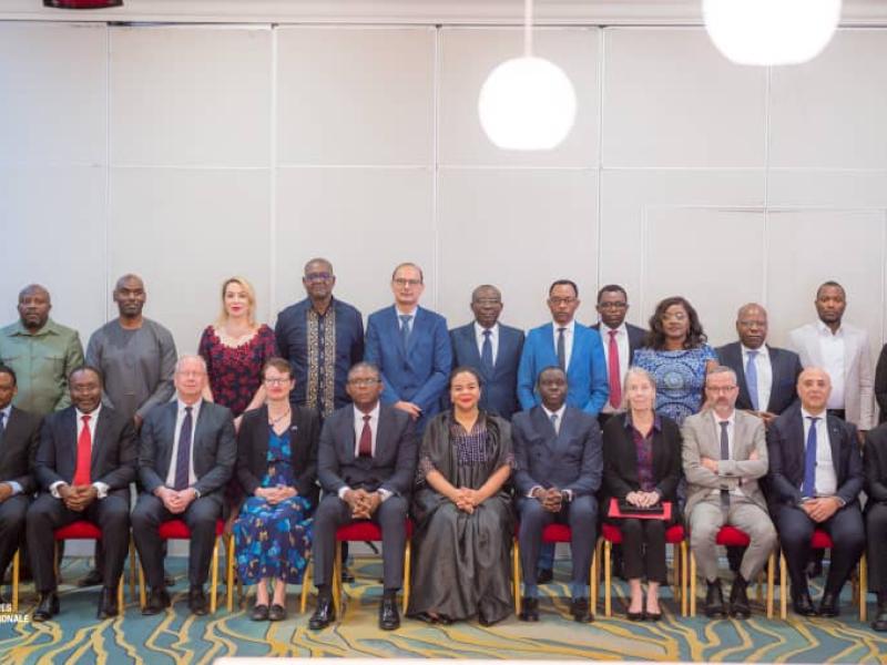 Déjeuner des diplomates autour du projet Grand Inga