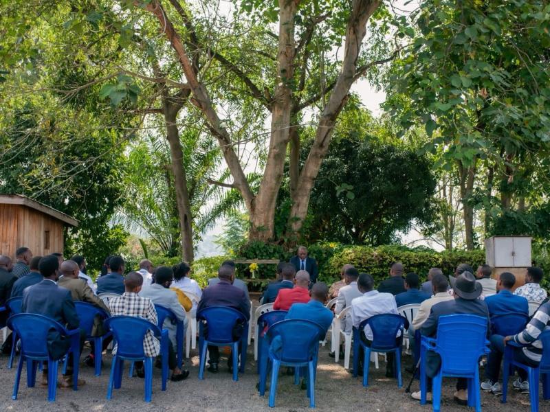 Joseph Kabila lors des consultations à Bukavu