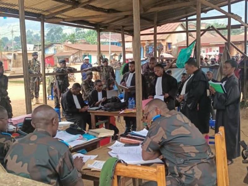 Des militaires jugés et condamnés pour violations des droits de l’homme en zone de conflit à Lubero