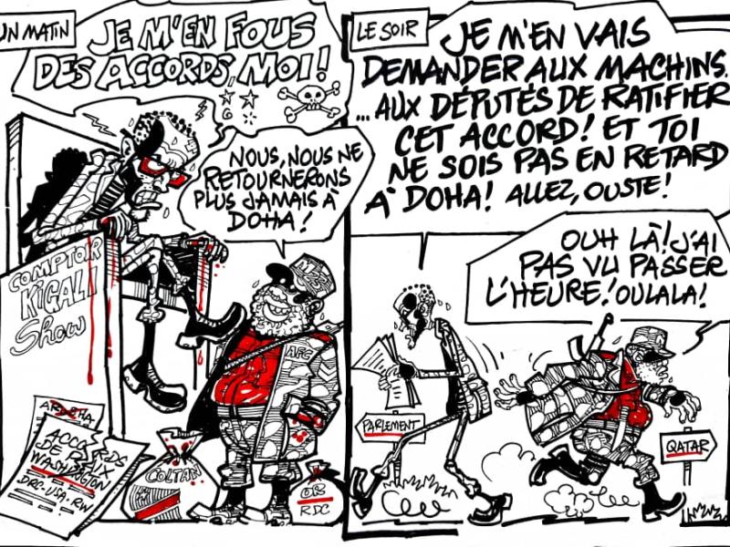 Caricature Kash/ACTUALITE.CD