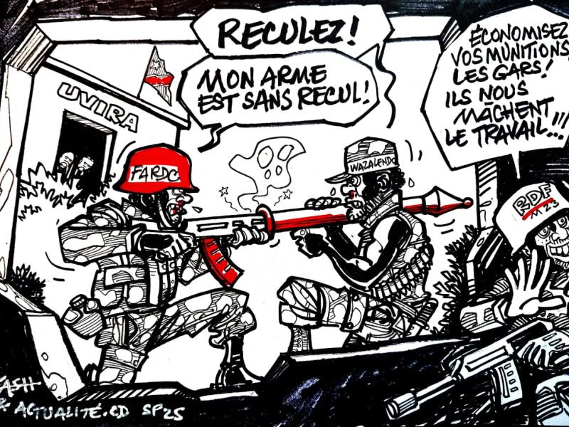 Caricature Kash/ACTUALITE.CD