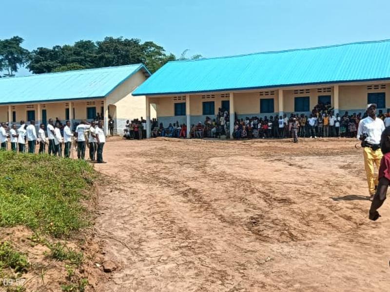 EP Diobo dans le secteur de Ngombe Mombangi en territoire de Lisala