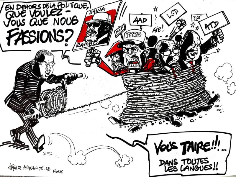 Caricature Kash/ACTUALITE.CD