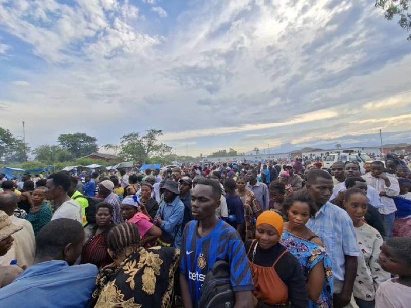 Refugiés congolais arrivant au Burundi. PH.HCR