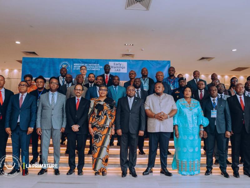 lancement de l’atelier national de l’initiative du système d’alerte précoce pour tous (