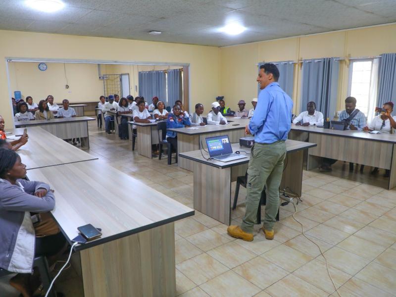 formation spécialisée à l’intention de l’association féminine Bon Berger
