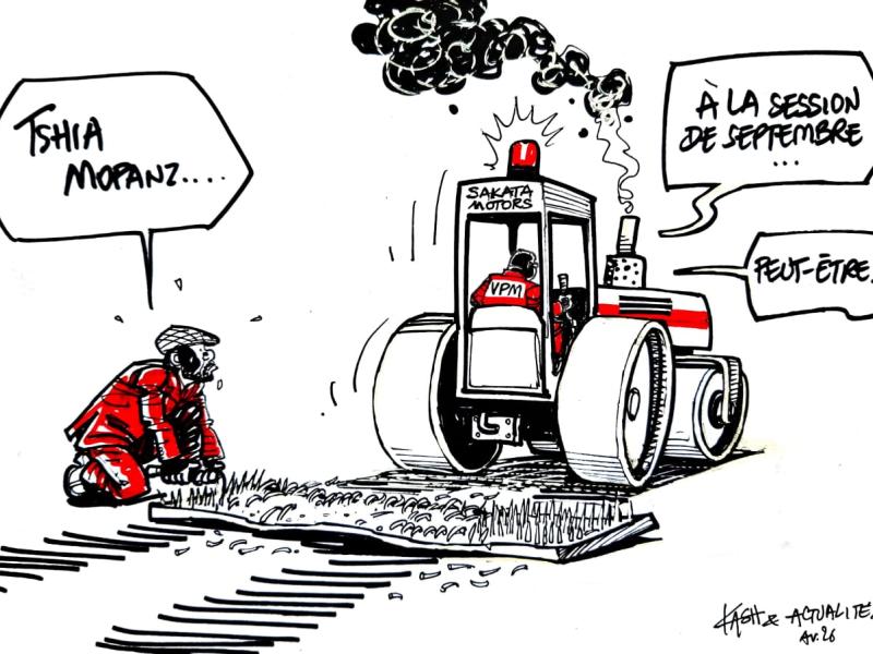 Caricature Kash/ACTUALITE.CD