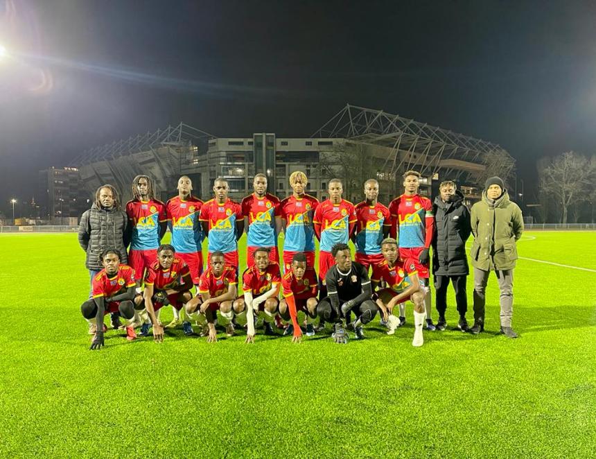 Les Léopards U20 aile Europe. Photo droits tiers