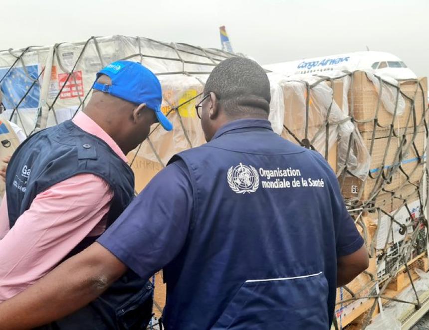 Arrivée de vaccin aniti-Mpox à Kinshasa