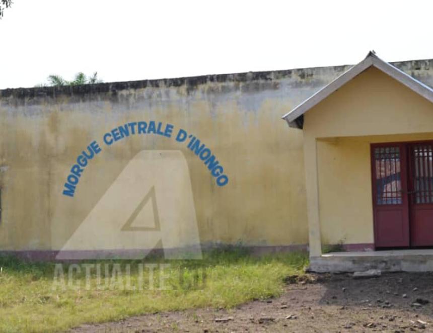 Morgue de l'hôpital général de référence d'Inongo