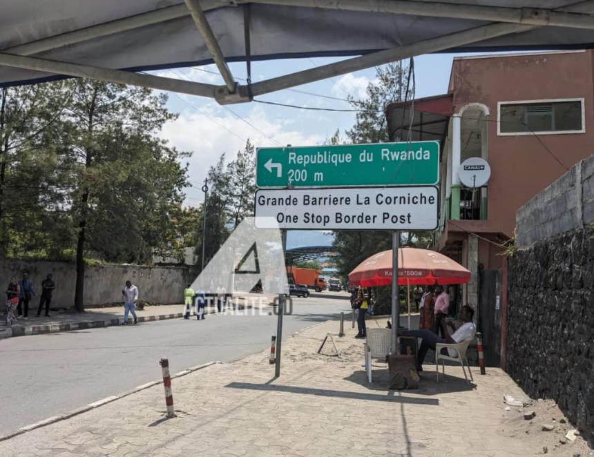 Corniche Grande Barrière à Goma