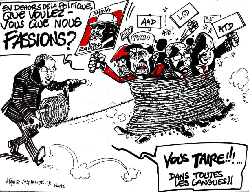 Caricature Kash/ACTUALITE.CD
