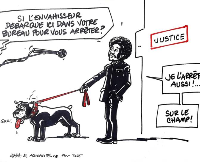 Caricature Kash/ACTUALITE.CD