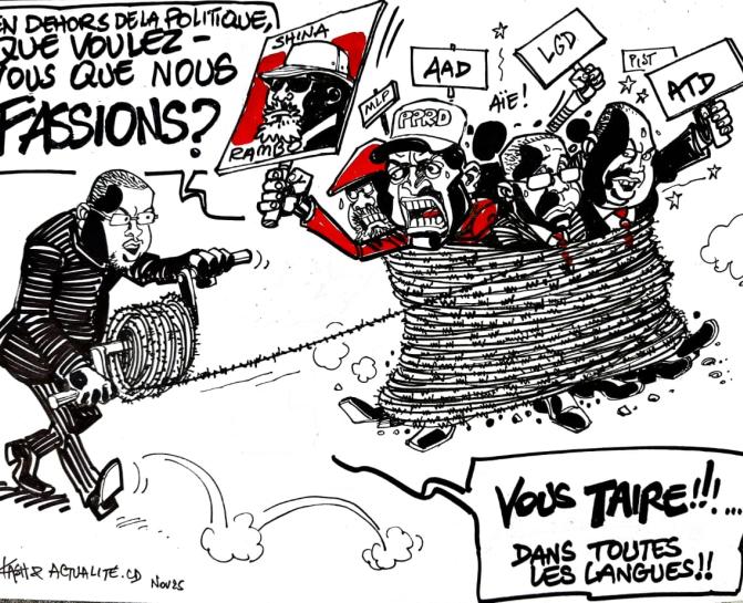 Caricature Kash/ACTUALITE.CD