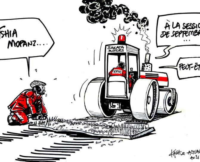 Caricature Kash/ACTUALITE.CD
