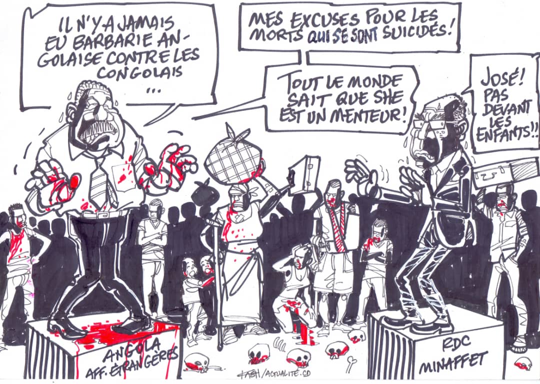 RDC-Caricature : violations des droits de l'homme pendant les ...