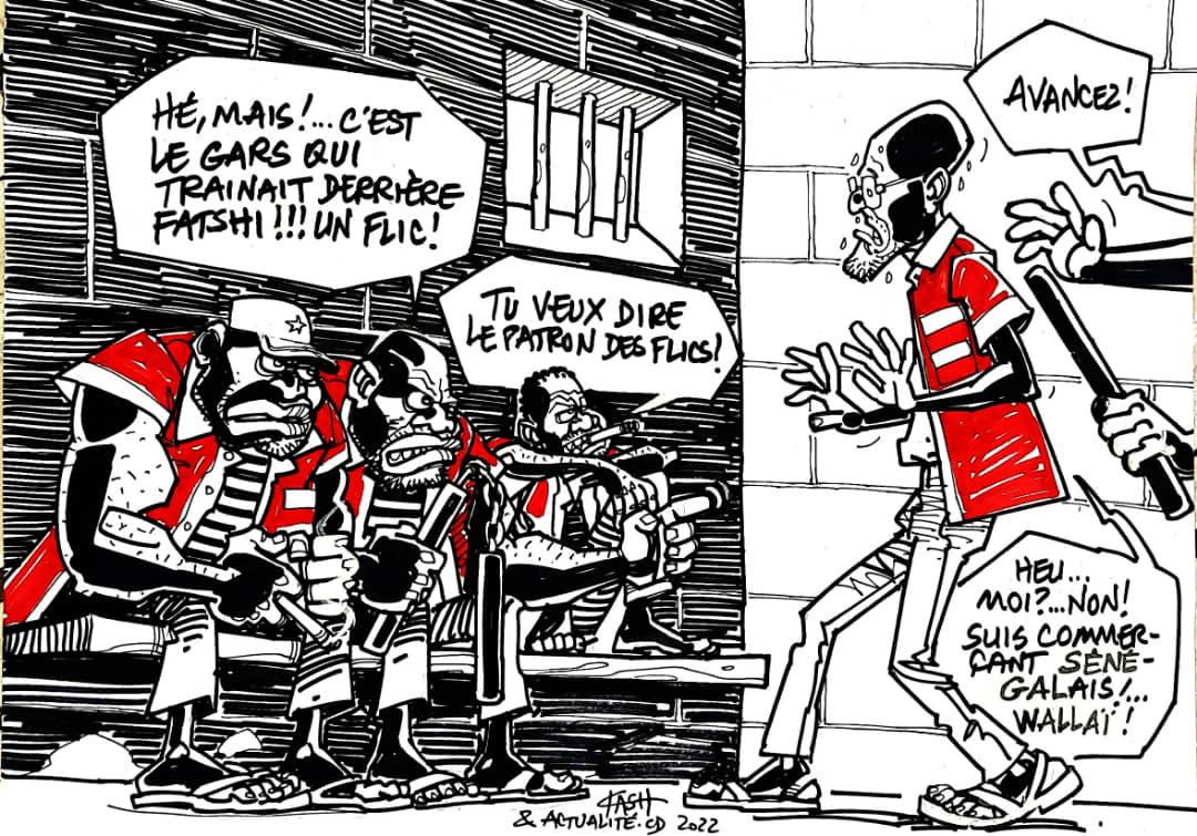 Les caricatures de ACTUALITE.CD sont réalisées par Kash