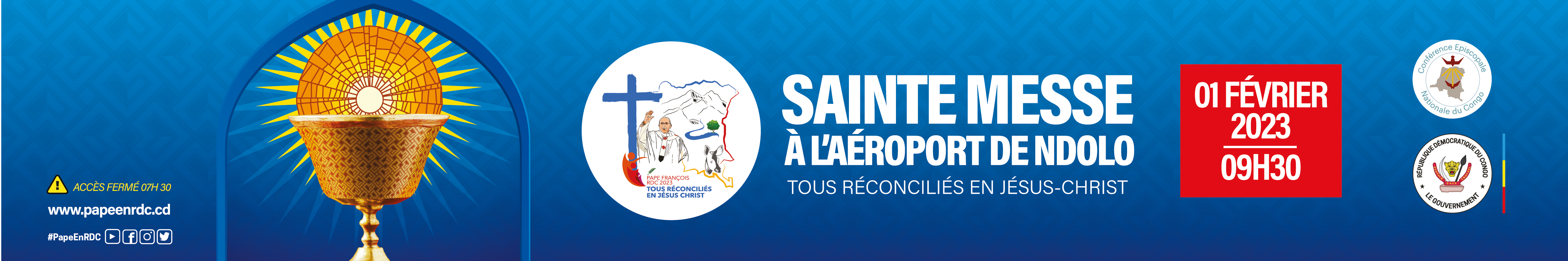 Visite du pape en RDC 