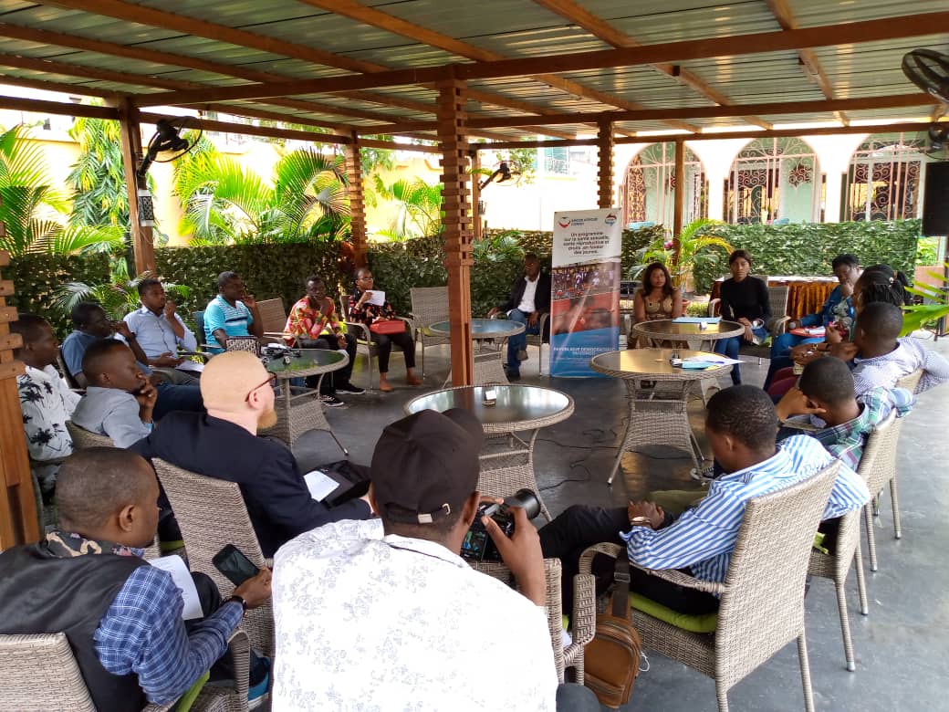 Journalistes Kinois en atelier avec Amour Afrique Congo