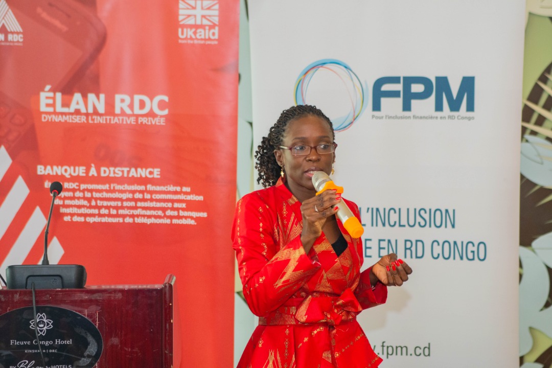 Edwige Takassi, Consultante spécialisée en finance inclusive et responsable du secteur Accès au financement chez ELAN RDC. Ph. Droits tiers.