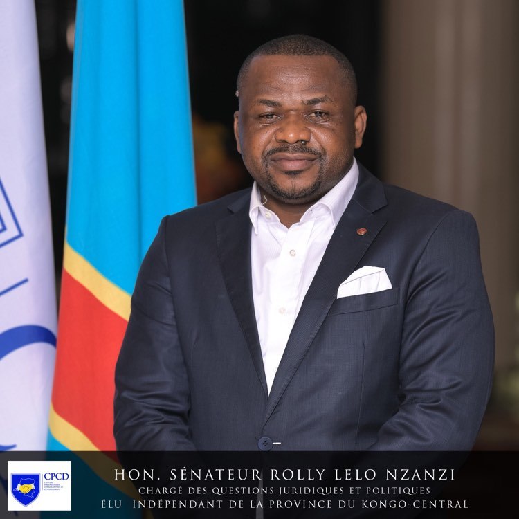 Sénateur Rolly LELO NZANZI, Élu Indépendant de la Province du Kongo-Central