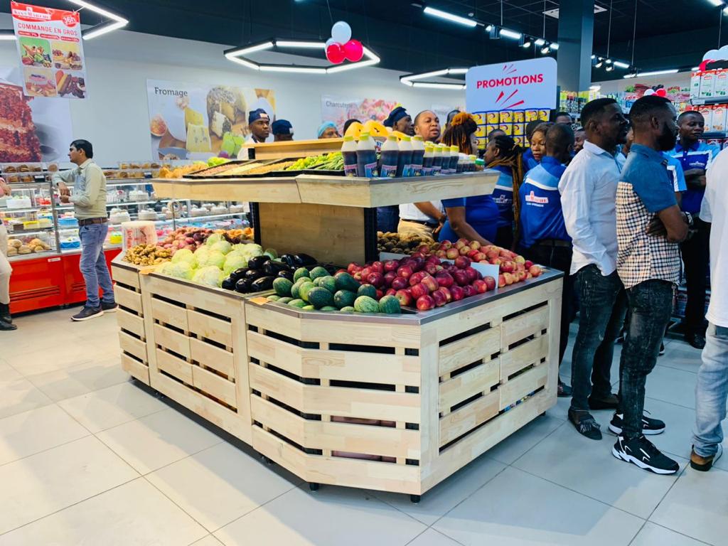 Kinshasa : réouverture du point de vente Kin Marché de Masina, au ...