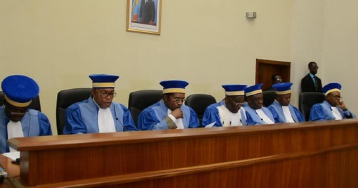 Les juges de la Cour constitutionnelle de la RDC