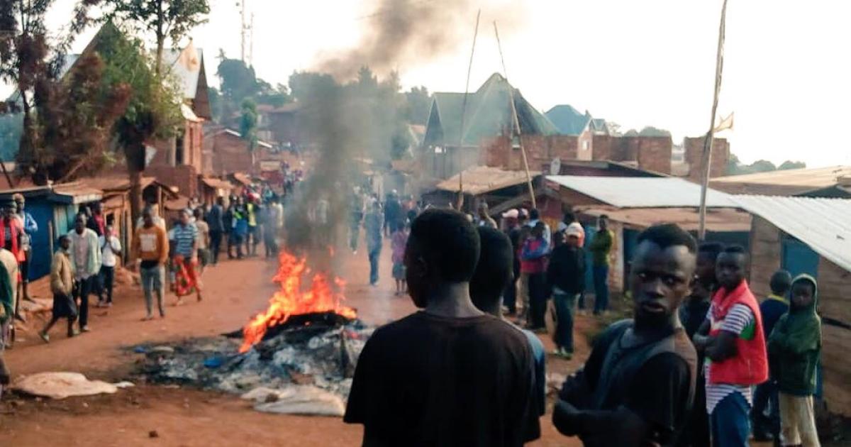 Manifestation de la population à Bukavu