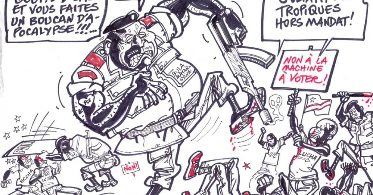 Caricature réalisée par Kash