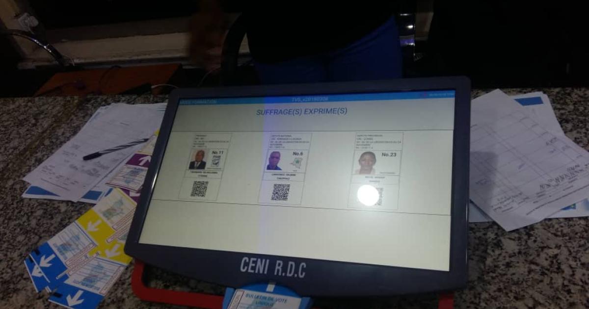 Machine à voter