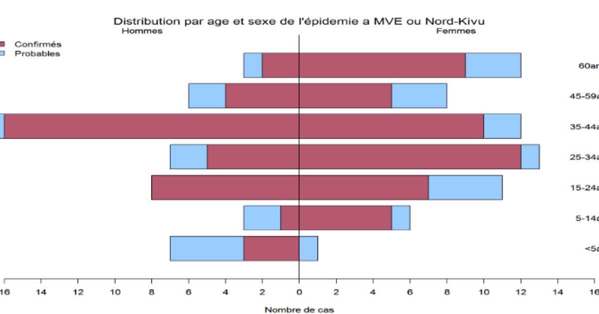 Tableau réalisé par le ministère de la santé