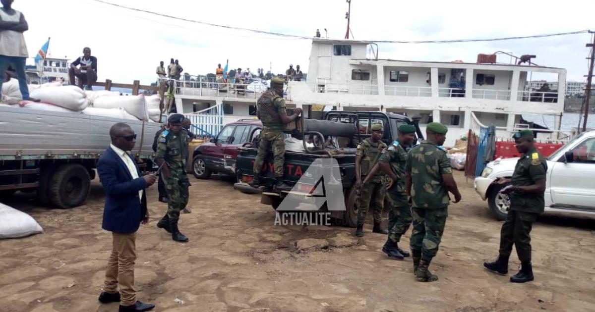 L'opération de déguerpissent à Bukavu (Ph. ACTUALITE.CD)