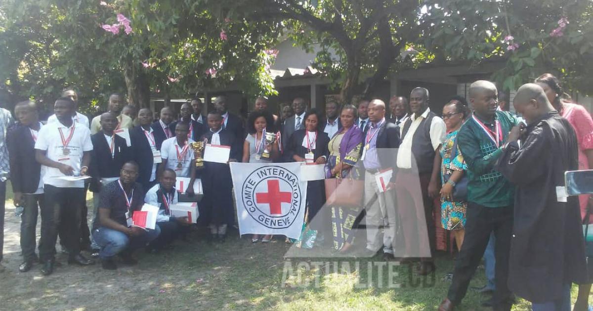 Clôture du concours national en DIH (Photo ACTUALITE.CD)