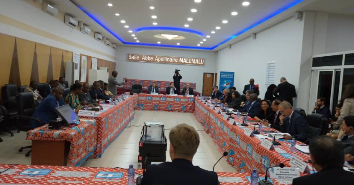 Réunion entre la CENI et les 15 membres du Conseil de sécurité 