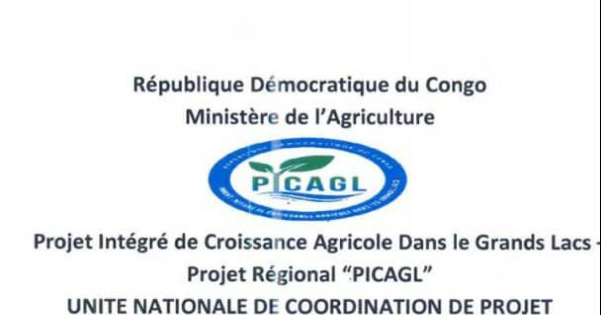 Avis de publication du Contrat de l'UNOPS dans le cadre de la mise en oeuvre du projet PICAGL