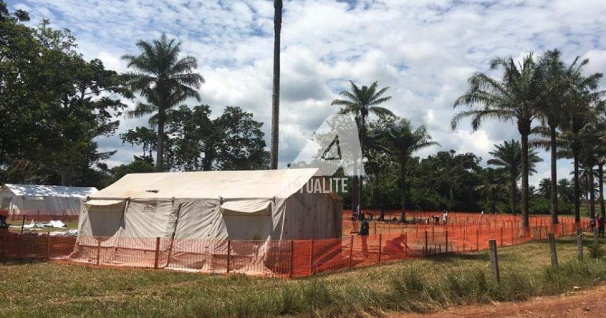 Centre de traitement d'Ebola à 15Km de Mbandaka (Ph.ACTUALITE.CD)
