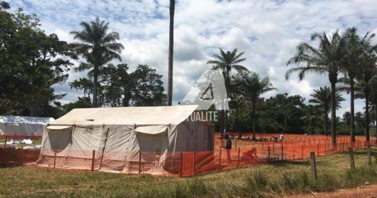 Centre de traitement d'Ebola à 15Km de Mbandaka (Ph.ACTUALITE.CD)