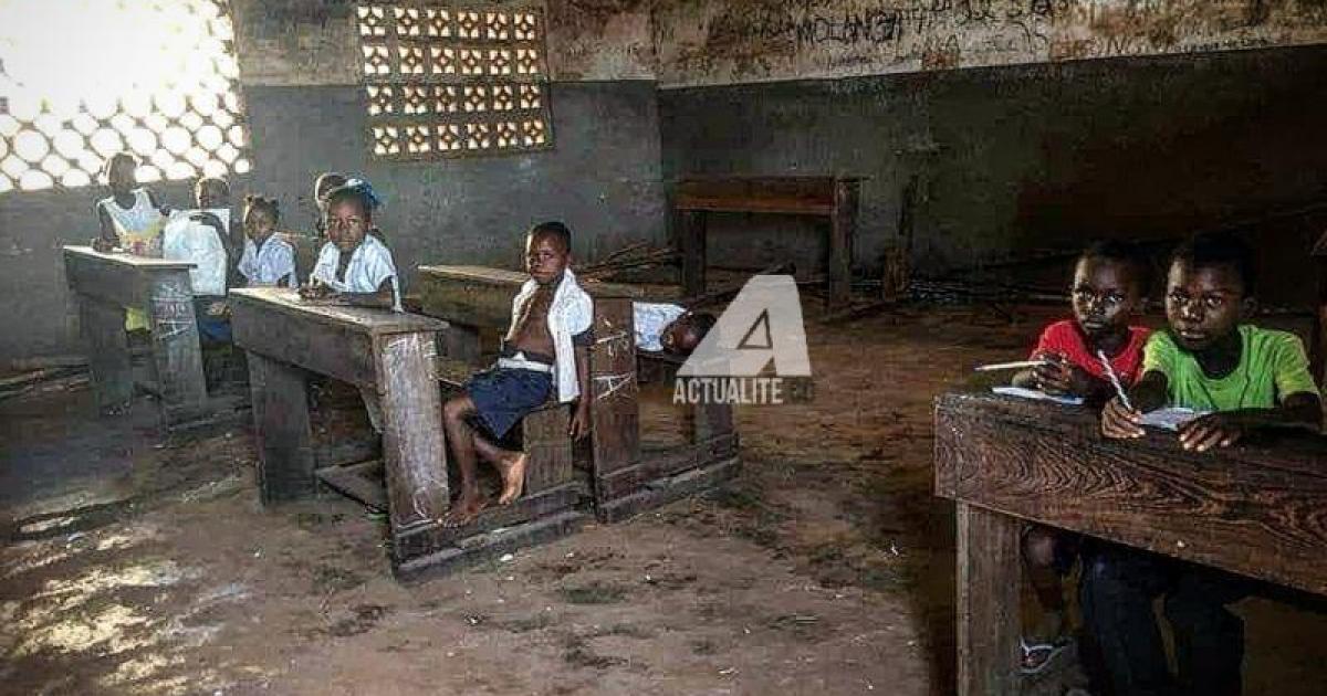 École primaire Bongondjo de Mbandaka (Image d'illustration/Ph. ACTUALITE.CD)