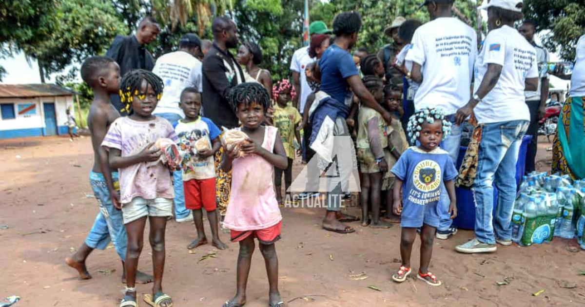 Les refoulés arrivés à Kamako (Photo ACTUALITE.CD)