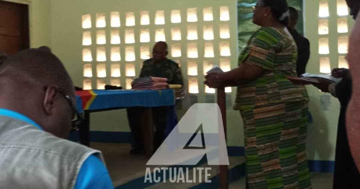 L'ancienne ministre du Kasai Central, Innocente Bakanseka Yabadi comparait à l'audience sur le meurtre des experts de l'ONU