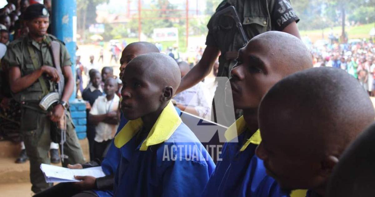 Procès des présumés combattants ADF à Beni (Ph. ACTUALITE.CD)