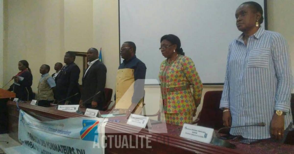 Membres du bureau de la CENI Ph/Fonseca Mansianga