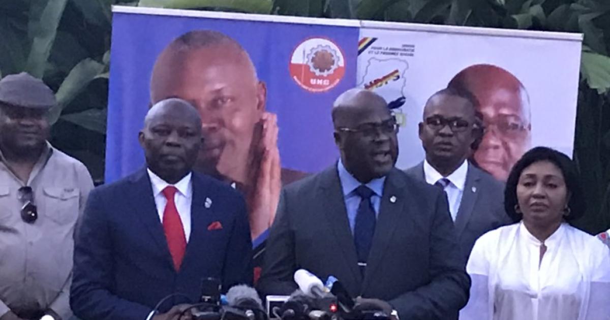 Vital Kamerhe et Félix Tshisekedi/Ph. droits tiers