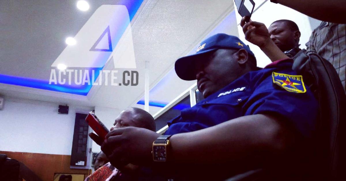 Le commissaire divisionnaire adjoint Sylvano Kasongo / Ph. Christine Tshibuyi 