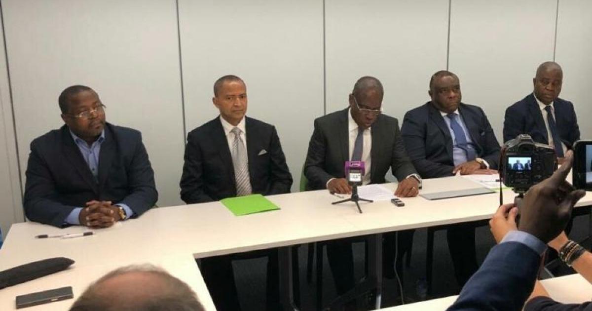 Les leaders de l'opposition, membres de la coalition "Lamuka" avec à sa tête Martin Fayulu/Photo droits tiers