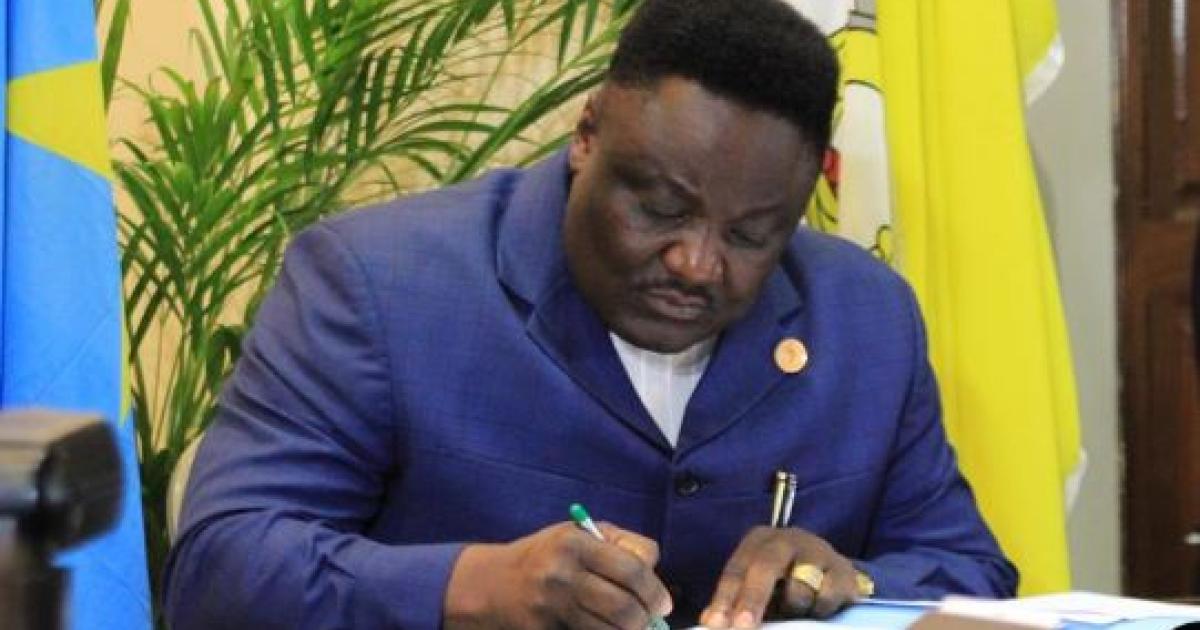 Joseph Olenghankoy, président du Conseil National de suivi de l'accord